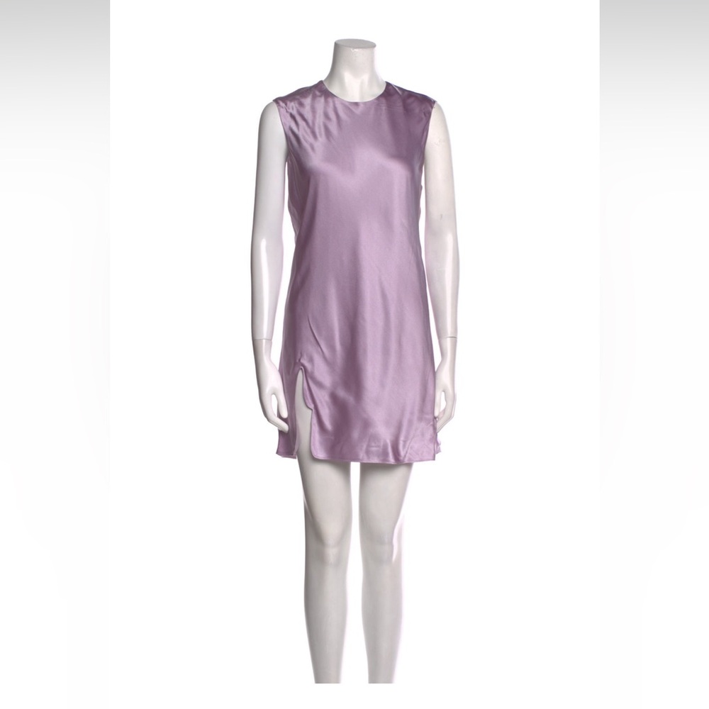 NWT - Mother of All Silk Dress MILEY SILK MINI |LAVENDER | medium